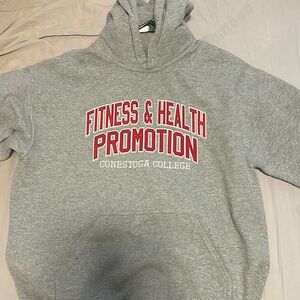 Conestoga college fitness and health promotion hoodie